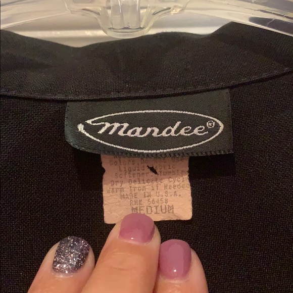 Mandee Black Blazer NWOT - Picture 3 of 5
